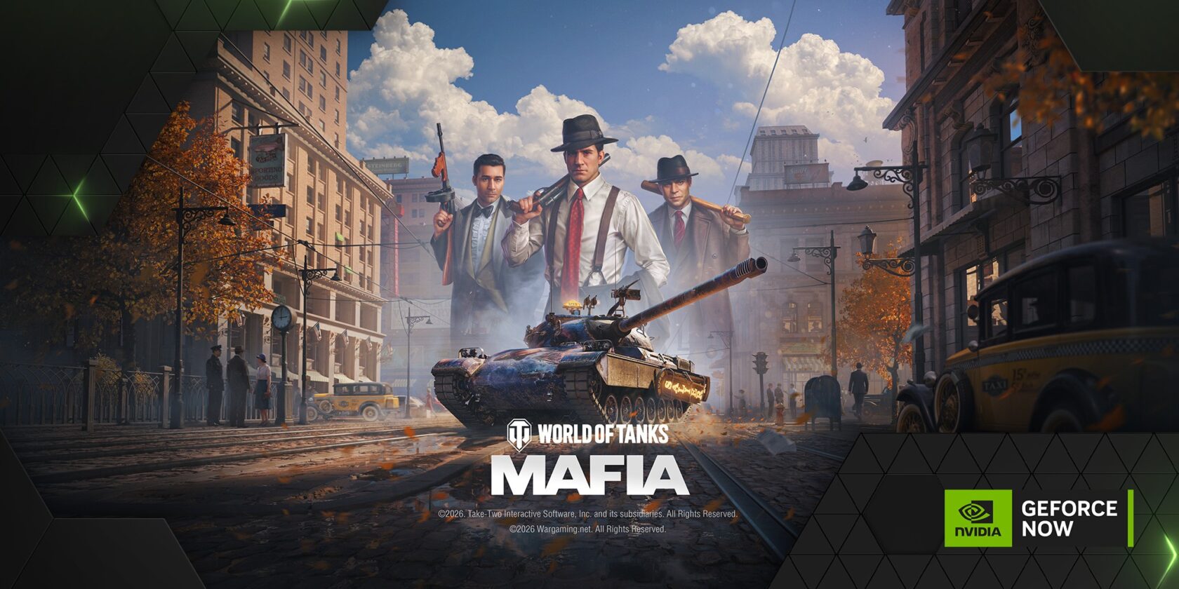 World of Tanks Battle Pass Special: Mafia on GeForce NOW